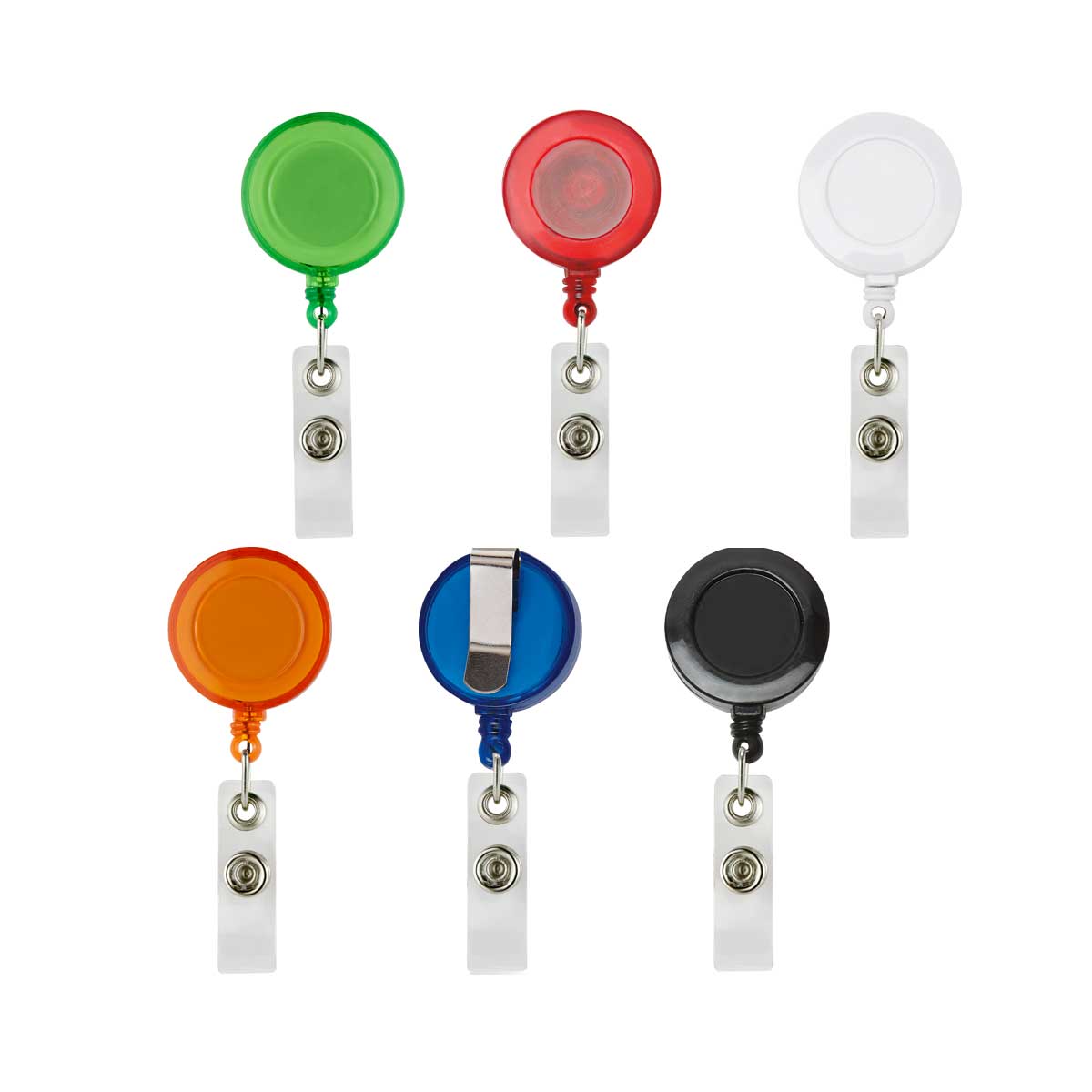 Portagafete Retractil