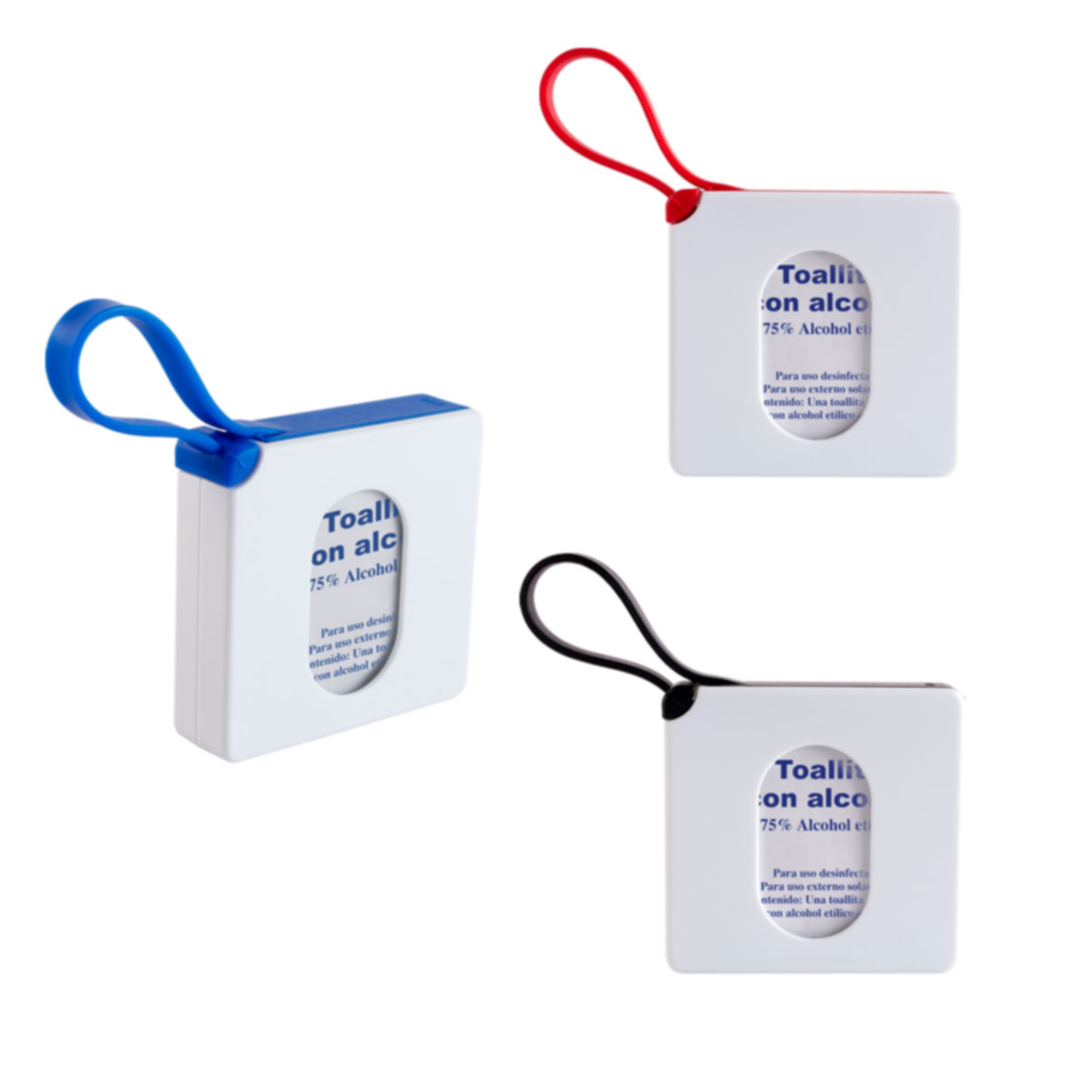 Estuche Con Pads De Alcohol